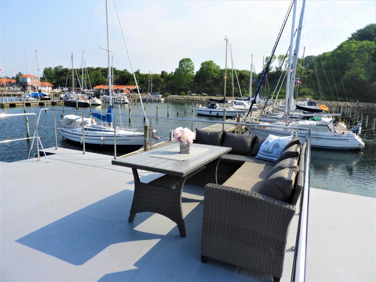 Hausboot-Lafe Flensburger Foerde Hotel Egernsund Ngoại thất bức ảnh