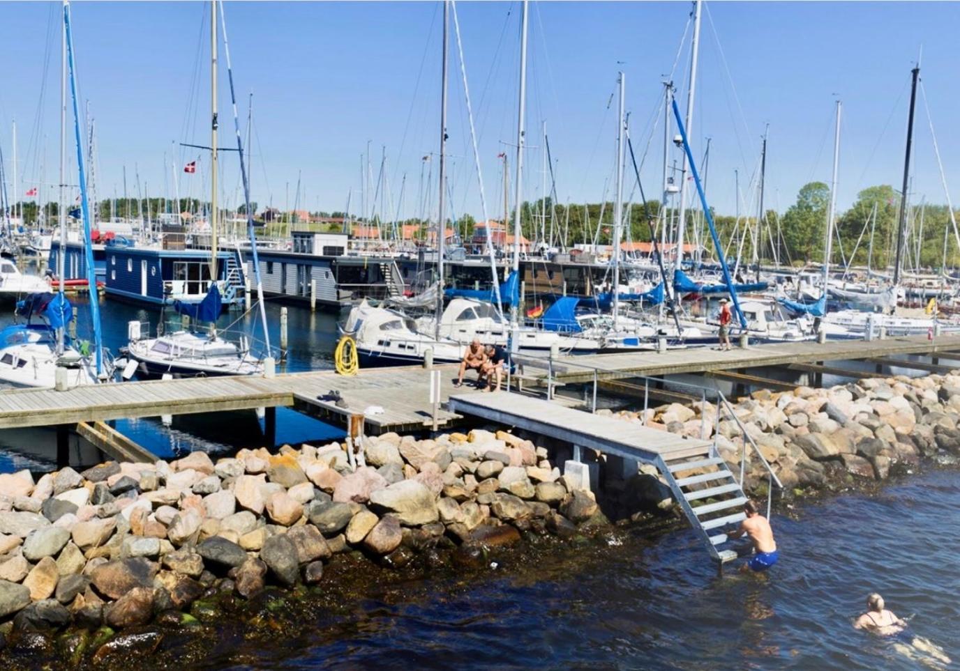 Hausboot-Lafe Flensburger Foerde Hotel Egernsund Ngoại thất bức ảnh